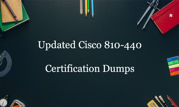 updated 810-440 certification dumps