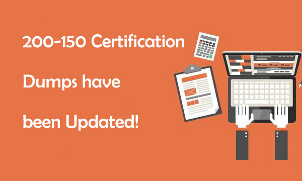 200-150 DCICN certification dumps have been updated